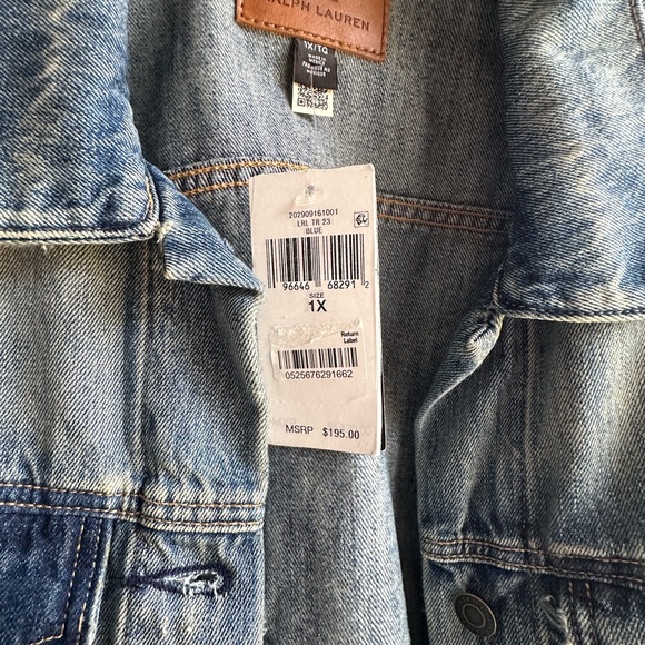 NWT PATCHWORK DENIM TRUCKER JACKET - Picture 4 of 11